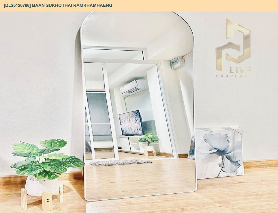 รูป DL25120786 ขายคอนโด บ้าน สุโขทัย รามคำแหง (Baan Sukhothai Ramkhamhaeng) ใกล้ - พร้อมเข้าอยู่ โทรด่วน 0842740999 LineID @523dslwi - รูปที่ 8/15