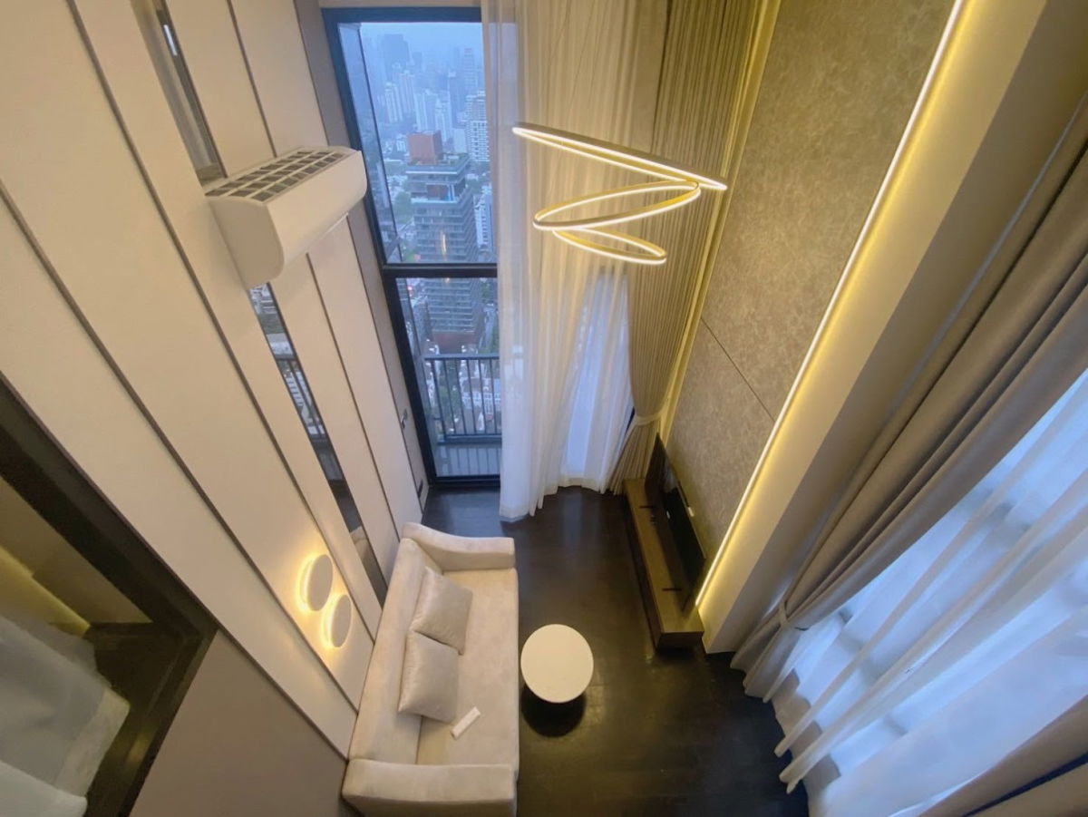 รูป ให้เช่าห้องชุดดูเพล็กซ์ ราคาพิเศษเพียง 48,000 บาท คอนโดหรูใจกลางทองหล่อ รับประกันการพักผ่อนที่ดีที่สุดในกรุงเทพฯ! - รูปที่ 1/13