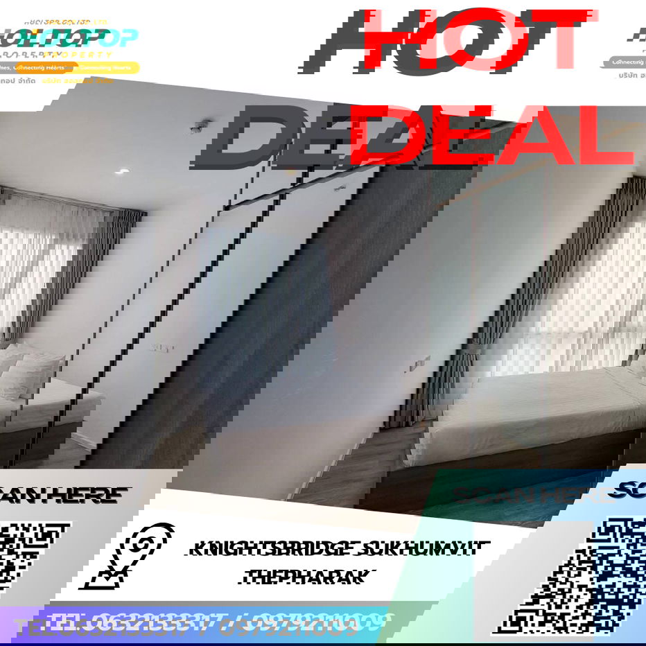 รูป #R8425  🎉 241268   ให้เช่าคอนโด Knightsbridge Sukhumvit-Thepharak  - รูปที่ 1/10