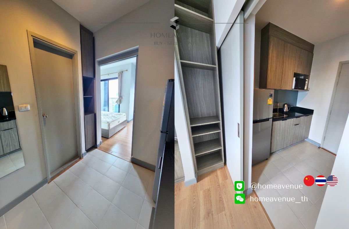 รูป 💡หาห้องเช่า ต้องที่HomeAvenue | Chapter One Midtown Lat Phrao 24 ✨ Studio ‼️🚇 ใกล้MRT ลาดพร้าว💥 พร้อมเข้าอยู่ 📲 Line: @homeavenue ⭐HA-83 (IMG-90) - รูปที่ 7/7