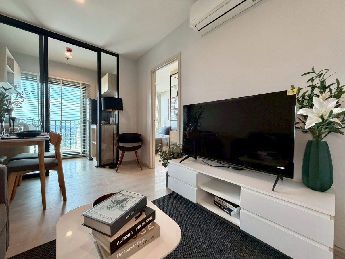 รูป ให้เช่า 📍 Nue Noble Srinakarin - Lasalle 📍 เฟอร์นิเจอร์ และ เครื่องใช้ไฟฟ้าครบ ใกล้ MRT ศรีลาซาล - รูปที่ 5/11