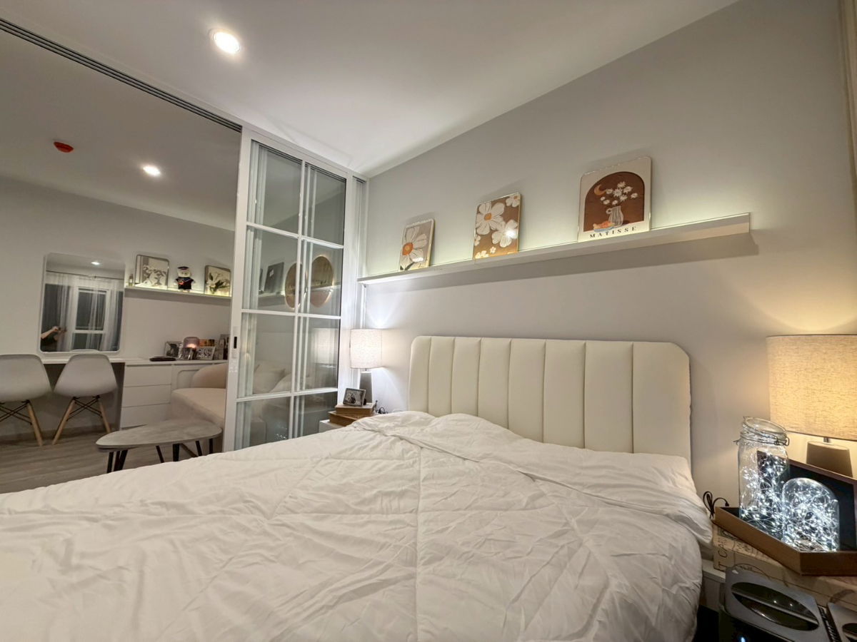 รูป 🌈Regent Home Bangna 🌈11,000 ตึกA ชั้น4 อยู่ชั้นเดียวกับชั้นส่วนกลาง 28 ตร.ม. 1 ห้องนอน 1 ห้องน้ำ 1 ห้องครัว เฟอร์นิเจอร์+เครื่องใช้ไฟฟ้าครบ - รูปที่ 10/12