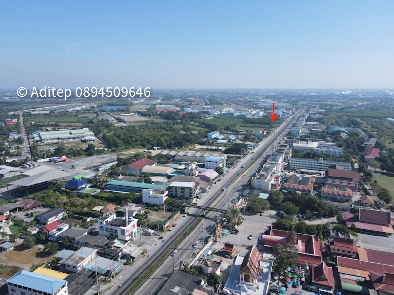 รูป ขายที่ดินลาดหลุมแก้ว 30 ไร่ ติดถนน 346 ปทุมธานี-บางเลน ติดสํานักอัยการลาดหลุมแก้ว บริษัท ซีพีแรม สำนักงานใหญ่ เหมาะสร้างโรงงาน/หมู่บ้าน - รูปที่ 17/18