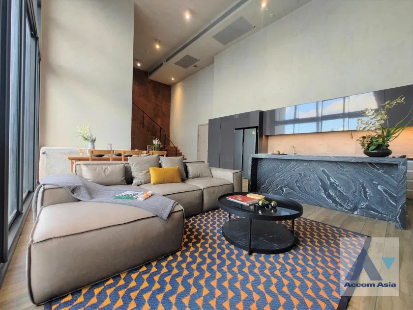 picture 🔼🔽 AccomA 📩 Double High Ceiling,Duplex Condo,Penthouse 3 BR Condominium @The Lofts Asoke (AA33688) - 3/10