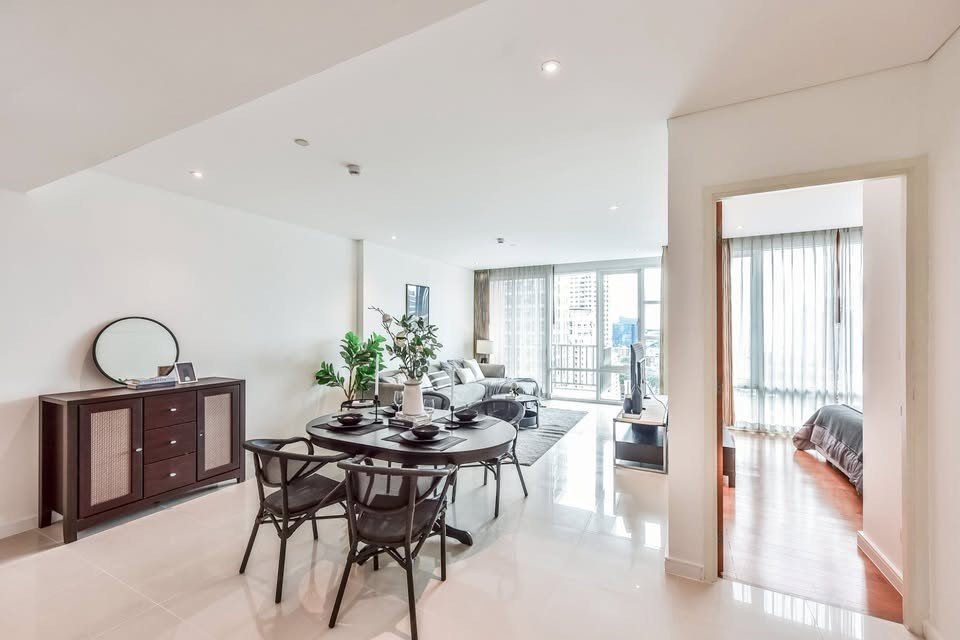 รูป LTH13755 – Condo for Rent | Fullerton Sukhumvit | 105.35 sqm | 2 Beds 2 Baths | Near BTS Ekkamai | 83K/Month | คอนโดให้เช่า ฟุลเลอร์ตัน สุขุมวิท - รูปที่ 6/10