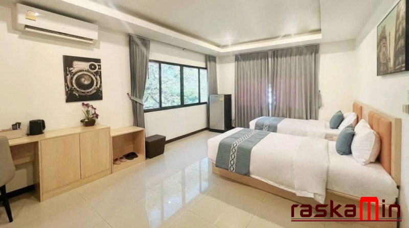 รูป KT0075📲LineID @556ryccg🌅โรงแรมเขาพระตำหนัก🛏️24ห้องพัก🏊สระว่ายน้ำ🍻บาร์🚗ที่จอดรถ ใกล้7-11และ🏖️หาดยินยอม - รูปที่ 6/9