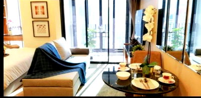 Condos for rent :  Ashton Chula-Silom. 1bed 34sqm. Line id: @pfagent