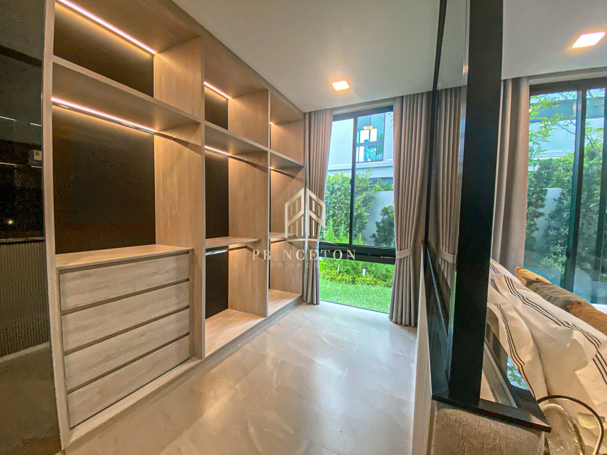 รูป ขายด่วนพร้อมผู้เช่าบ้านหรู วีเว่ กรุงเทพกรีฑา ติดโรงเรียน Wellington 4 ห้องนอน แปลงมุม  - รูปที่ 22/47