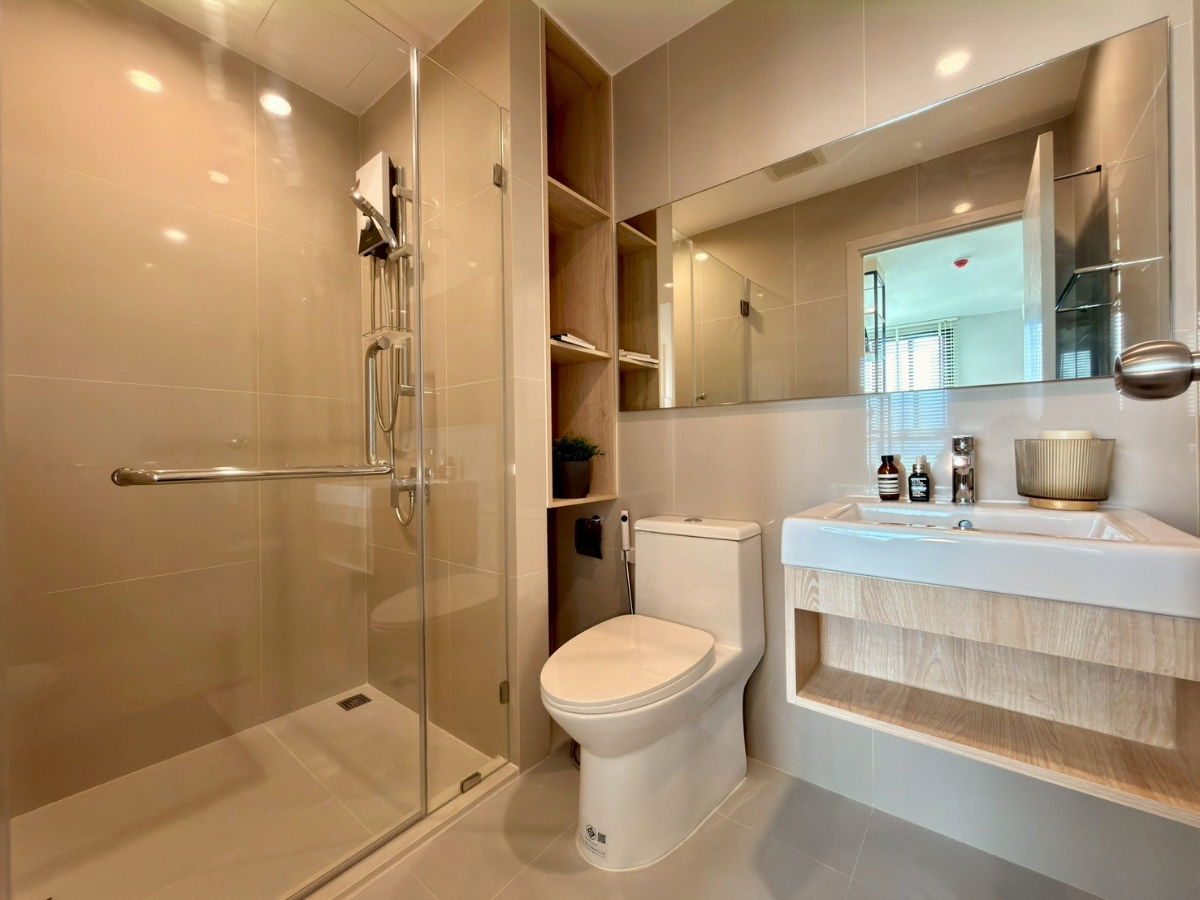 รูป ให้เช่า 📍 Nue Noble Srinakarin - Lasalle 📍 เฟอร์นิเจอร์ และ เครื่องใช้ไฟฟ้าครบ ใกล้ MRT ศรีลาซาล - รูปที่ 11/11