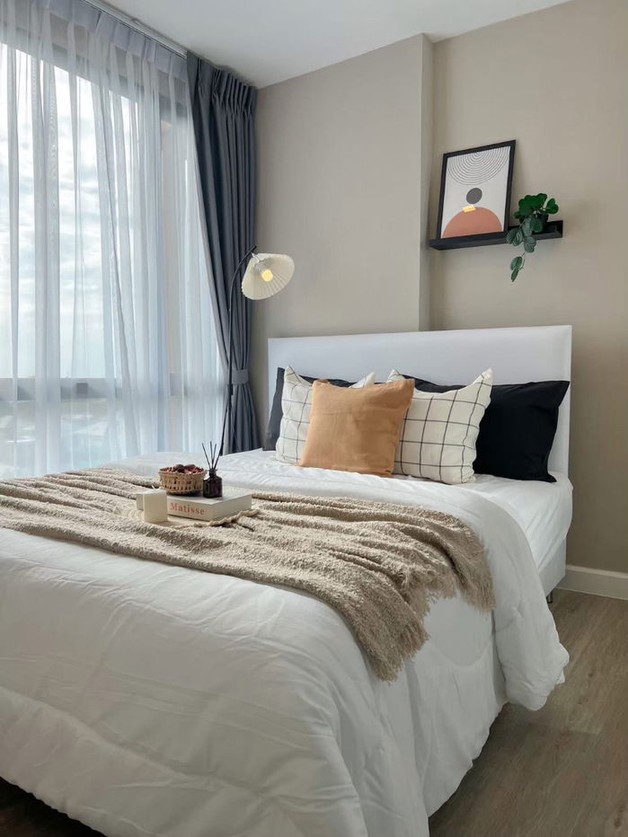 รูป Y157 ให้เช่าคอนโด Metro Luxe Riverfront Rattanathibet (เมโทร ลักซ์ ริเวอร์ฟรอนท์ รัตนาธิเบศร์)เฟอร์นิเจอร์ครบ ฟรีค่าส่วนกลาง ฟรีที่จอดรถ🚗 - รูปที่ 3/16