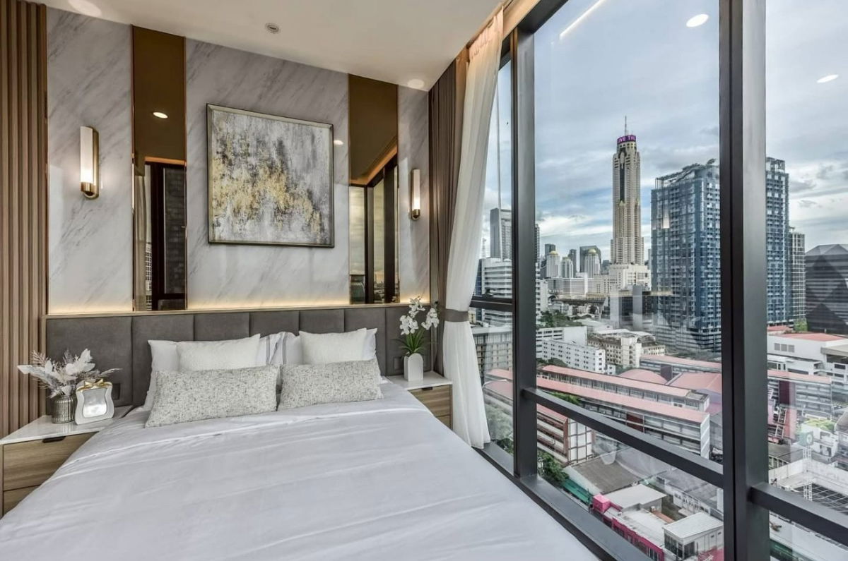 รูป ✨ ให้เช่าคอนโด THE EXTRO พญาไท–รางน้ำ ทำเลทอง ใกล้ BTS Victory Monument เพียง 400 ม. ✨ - รูปที่ 7/8