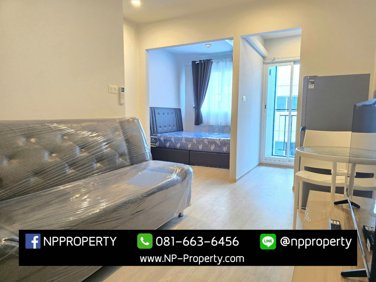 รูป 💥 คอนโดเอิร์นอมตะนคร ราคาเช่าเพียง 6,500 บาท/เดือน 💥  🏢 ตึก A2 ชั้น 6 - รูปที่ 3/10