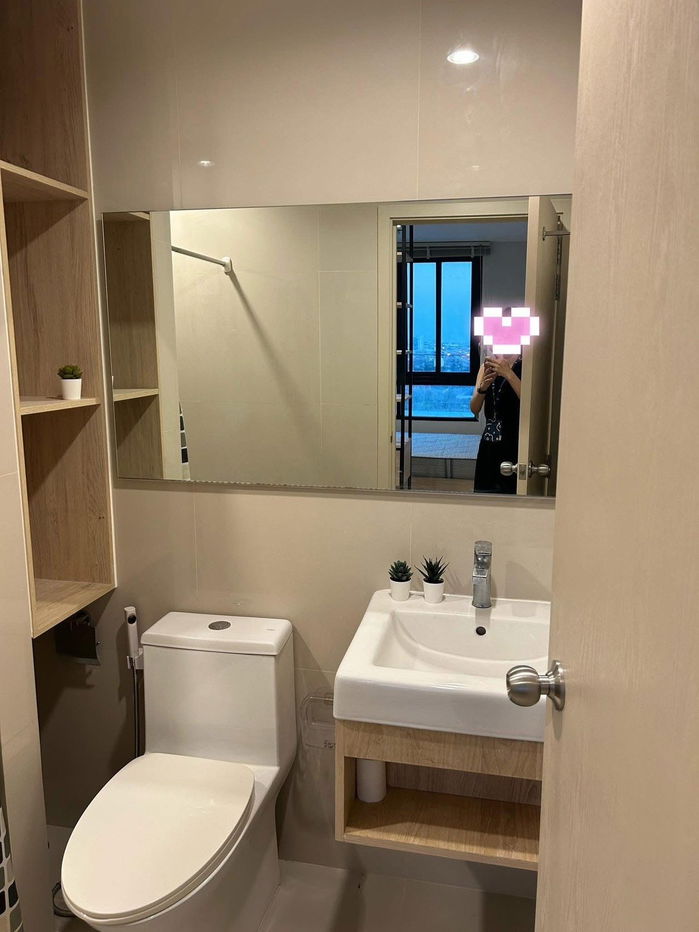 รูป ให้เช่า 📍 Nue Noble Srinakarin - Lasalle 📍 เฟอร์นิเจอร์ และ เครื่องใช้ไฟฟ้าครบ ใกล้ MRT ศรีลาซาล - รูปที่ 10/11