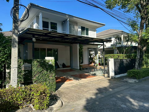 ขายบ้านเดี่ยว 2 ชั้น ม.ชัยพฤกษ์วัชรพล สายไหม ทำเลดี เดินทางสะดวก ใกล้รร.สารสาสน์วิเทศสายไหม