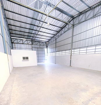 หลังสุดท้าย รถไฟฟ้าปากเกร็ด 1.8 กม. ติวานนท์ โกดังให้เช่า ปากเกร็ด นนทบุรี เลี่ยงเมืองปากเกร็ด อิมแพ็ค เมืองทองธานี 4กม. 180 ตร.ม วัดกู้