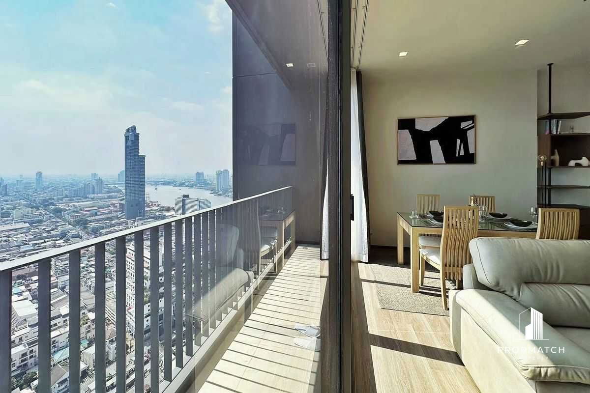 รูป PM034364✨Flash Deal ✨Rhythm Charoenkrung Pavillion ( 2Bed 3Bath 100SQM.) พร้อมอยู่ ! เพียง 90,000 บาทต่อเดือน Tel.0981315848 @propmatch - รูปที่ 4/11