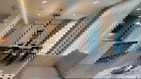 Detached house for rent, newly renovated, Mantana Bangna–Wongwaen project.