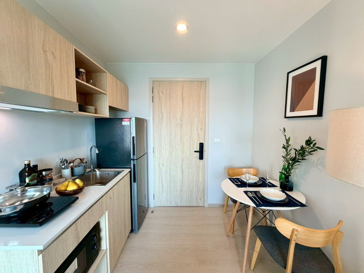 รูป ให้เช่า 🔥 Nue Noble Srinakarin - Lasalle 🔥 ใกล้ MRT ศรีลาซาล เฟอร์นิเจอร์ และ เครื่องใช้ไฟฟ้าครบ  - รูปที่ 11/11