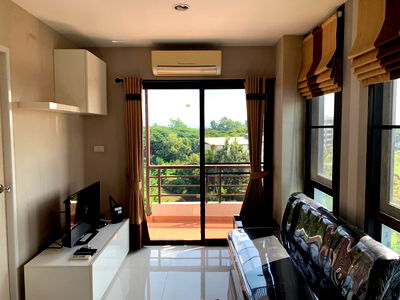 Condos for rent 700 Year Sports Arena Chiang Mai : 🔥Condo for RENT! at The Next 1 Condominium ** Corner Unit ** next to Ruamchok Mall, Supermarket, Fresh Market near to Central , School and etc.