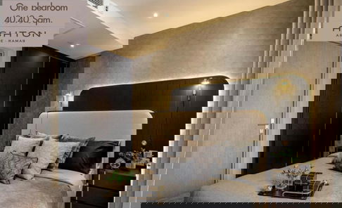 Rent Ashton Asoke - Rama 9. Beautiful, luxurious, prime location, ready to move in. Near MRT Rama 9. Interested? Add Line: @841qqlnr