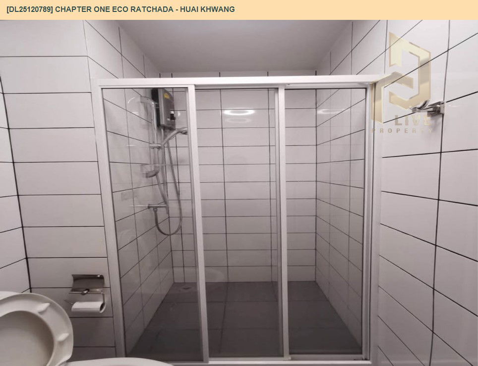 รูป DL25120789 ให้เช่าคอนโด แชปเตอร์ วัน อีโค รัชดา - ห้วยขวาง (Chapter One Eco Ratchada - Huai Khwang ) ใกล้ MRT ห้วยขวาง พร้อมเข้าอยู่ โทรด่วน 0653619502 LineID @534wlwof - รูปที่ 4/5