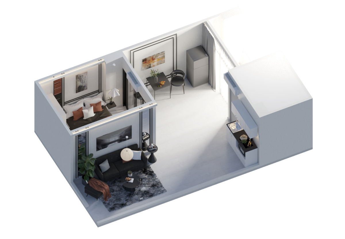 รูป 🏙💥 Thai Rong Tower พัฒนาการ 🌟📌 ราคาดีสุดในโซนพัฒนาการ! คอนโด 41 ตร.ม. รีโนเวทใหม่ 1.49 ลบ. - รูปที่ 8/14