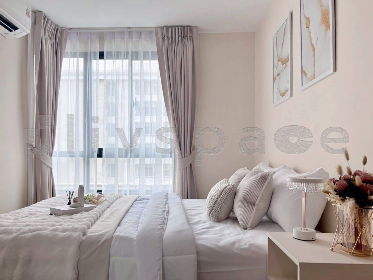 รูป ▚ LE222ツ [ให้เช่า]  The Belgravia @ Ratchada 17 ห้องใหม่เอี่ยมไม่เคยปล่อยเช่า! แต่งมินิมอล เครื่องใช้ไฟฟ้าใหม่กริ๊บ ! - รูปที่ 1/11