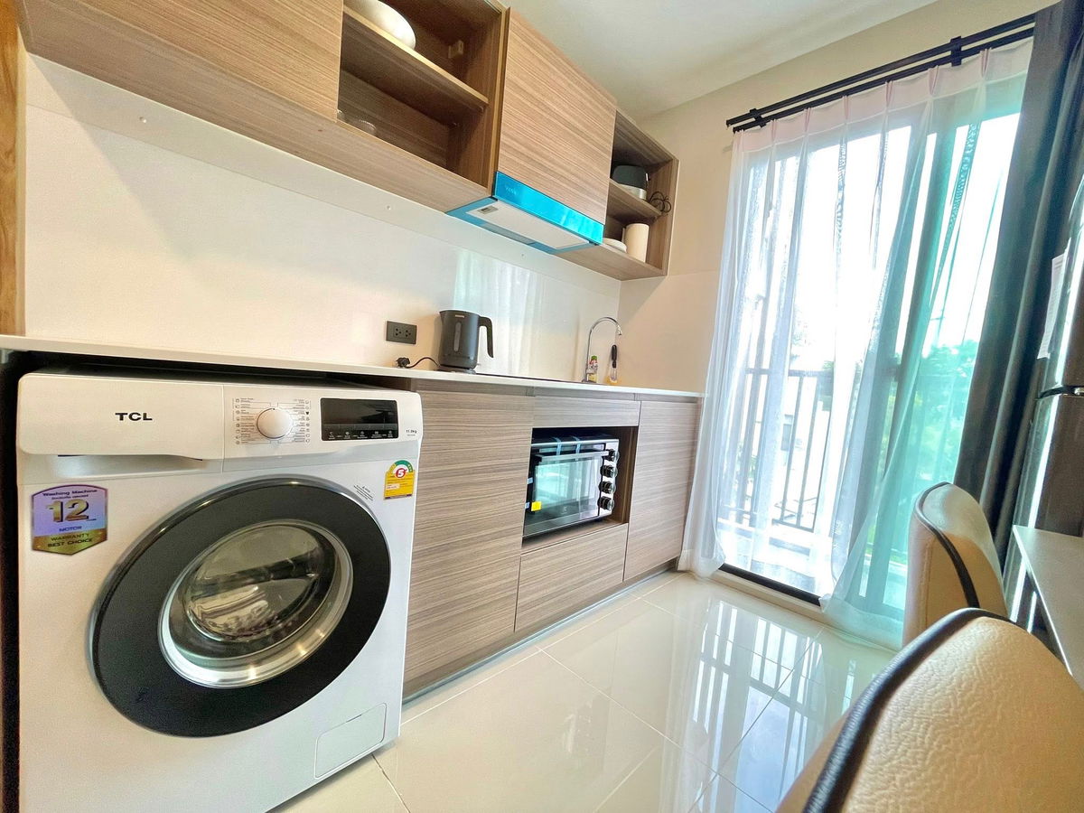 รูป อะไร์ช คอนโด  เส้นมหิดล ใกล้สนามบิน , โรงเรียนวารี  15,000 บาท เฟอร์ครบ พร้อมเข้าอยู่  - รูปที่ 4/8