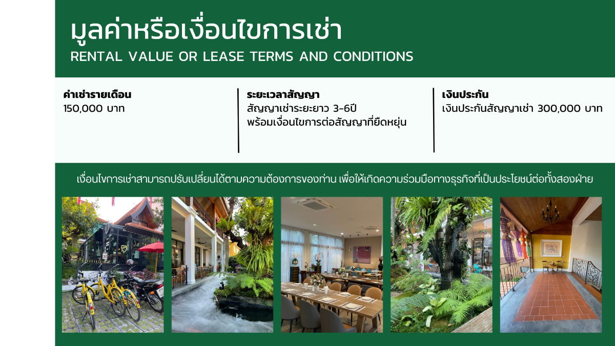 รูป ให้เช่า กิจการร้านอาหาร พื้นที่ 150 ตร.ว. ติดกับถนนหลัก คูเมือง(ID:050BR) - รูปที่ 8/11