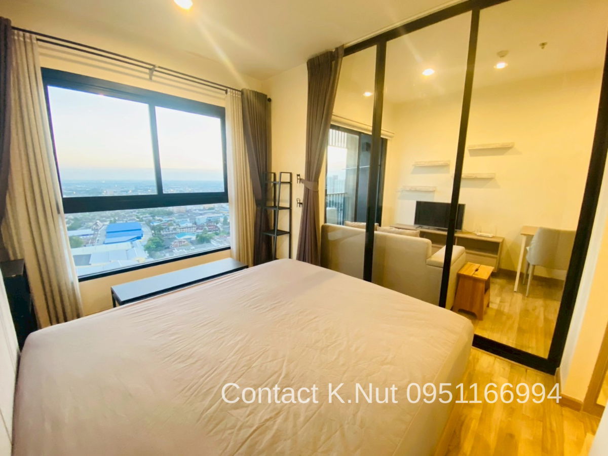 รูป ให้เช่าคอนโด นิช โมโน เจริญนคร ชั้น 27 ระยะสั้น-ระยะยาว (For rent - Niche Mono Charoen Nakorn 27th Floor Short-Long period) - รูปที่ 1/16