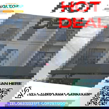 #R8431 🎉 241268 House for Rent: Villa Albero Rama 9-Srinakarin