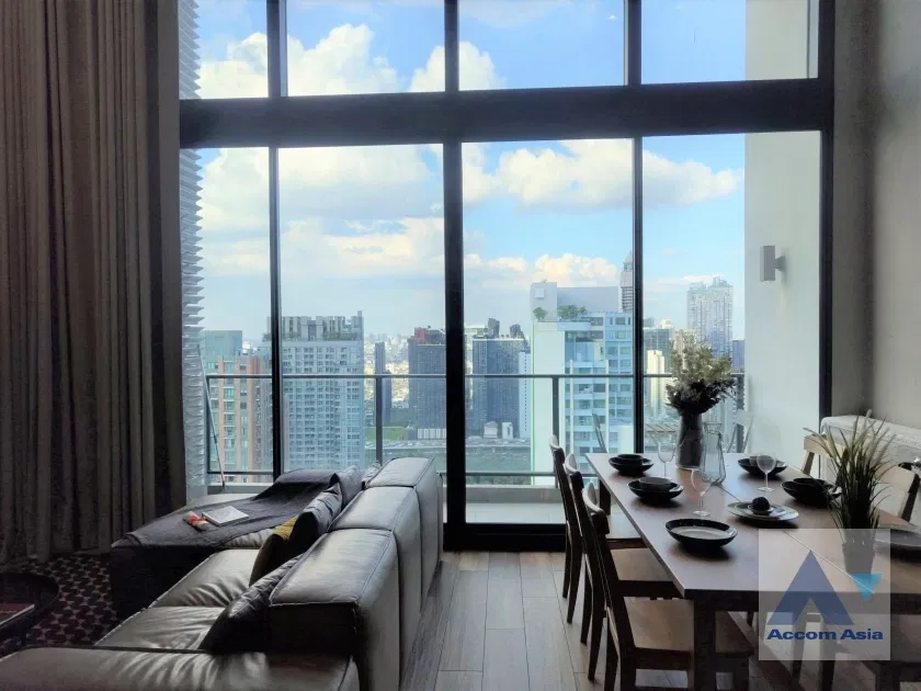 picture 🔼🔽 AccomA 📩 Double High Ceiling,Duplex Condo,Penthouse 3 BR Condominium @The Lofts Asoke (AA33688) - 5/10