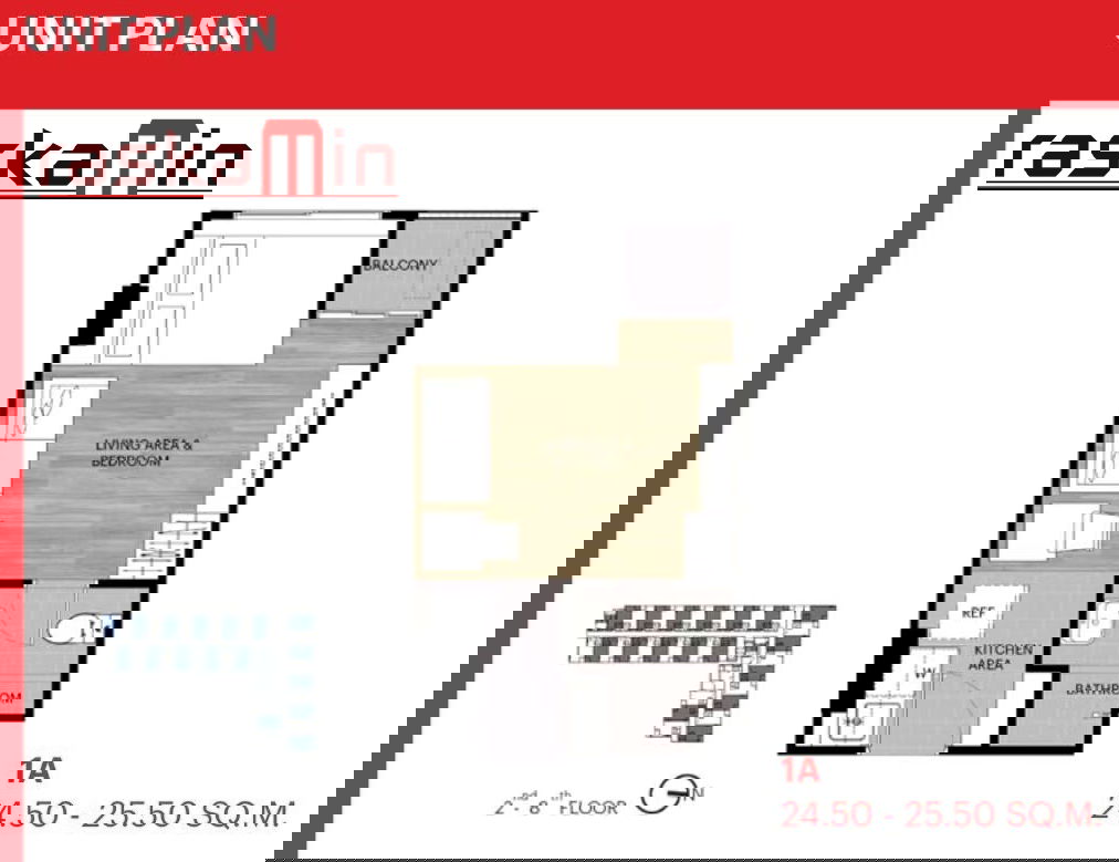 รูป KT0080📲LineID @556ryccg🗺️FQ🌴Studio 25 ตรม ชั้น7 ตึกA พร้อมเฟอร์นิเจอร์✨Vay Pothisan1 เวย์ โพธิสาร1 พัทยาเหนือ - รูปที่ 7/13