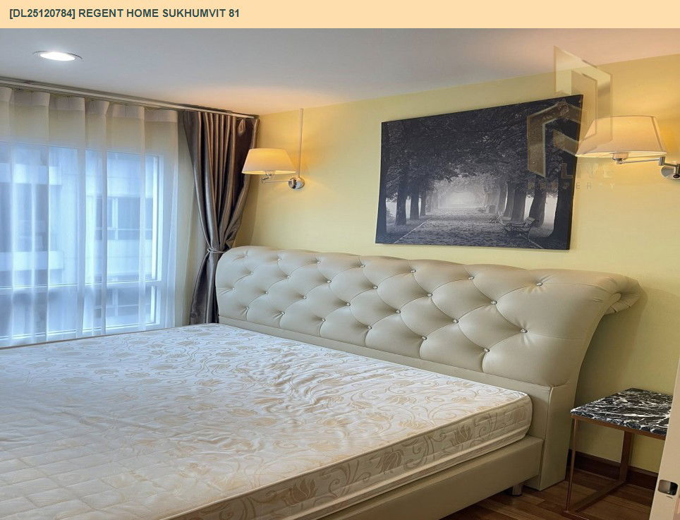 รูป DL25120784 ให้เช่าคอนโด รีเจ้นท์ โฮม สุขุมวิท 81 (Regent Home Sukhumvit 81) ใกล้ BTS อ่อนนุช พร้อมเข้าอยู่ โทรด่วน 0842740999 LineID @523dslwi - รูปที่ 7/13