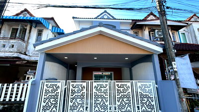 ทาวน์โฮม ถนนหทัยราษฎร์ : ทาวน์เฮ้าส์ รีโนเวทใหม่ ทำเลดี หมู่บ้าน เคซี.รามอินทรา 4  ซ.หทัยราษฎร์ 39 ถ.หทัยราษฎร์ คลองสามวา  แถมเฟอร์นิเจอร์ พร้อมอยู่