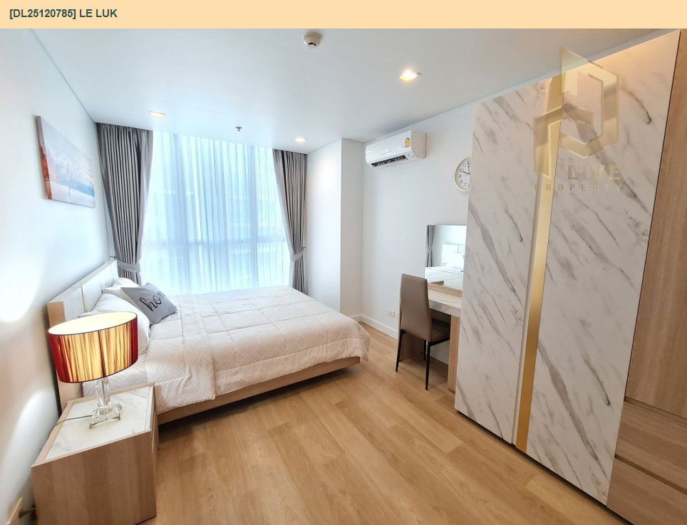 รูป DL25120785 ให้เช่าคอนโด เลอ ลักซ์ (Le Luk) ใกล้ BTS พระโขนง พร้อมเข้าอยู่ โทรด่วน 0800343450 LineID @655ebbvc - รูปที่ 4/8