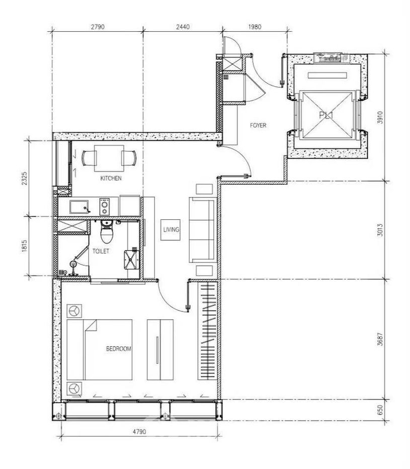 รูป คอนโด 1-ห้องนอน ที่ โนเบิล เพลินจิต ใกล้ BTS เพลินจิต (ID 2433586) - รูปที่ 15/15