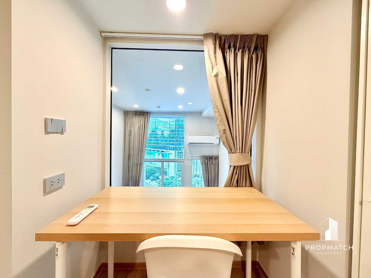 รูป PM035892✨Flash Deal ✨CULTURE Chula ( 1Bed 1Bath 35SQM.) พร้อมอยู่ ! เพียง 32,000 บาทต่อเดือน Tel.0981315848 @propmatch - รูปที่ 6/8