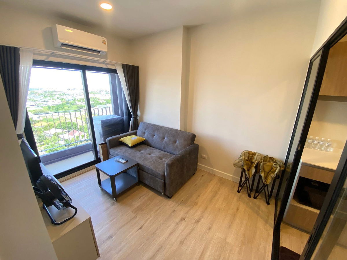 รูป 🎈 ให้เช่าคอนโด Xim Rama 3 - Suksawat 🚗 อยู่ติดรถไฟฟ้าสายสีม่วงใต้ สถานีพระประแดง !! - รูปที่ 3/7