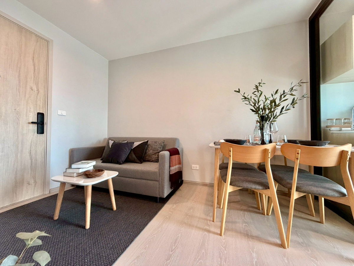 รูป ให้เช่า 📍 Nue Noble Srinakarin - Lasalle 📍 เฟอร์นิเจอร์ และ เครื่องใช้ไฟฟ้าครบ ใกล้ MRT ศรีลาซาล - รูปที่ 7/11