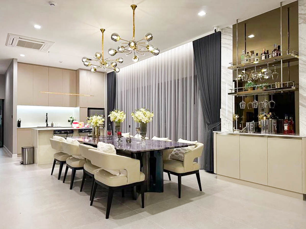 รูป ให้เช่า บ้าน Grand Bangkok Boulevard กรุงเทพกรีฑา บ้านเดี่ยว 5 ห้องนอน 127 ตรว 604 ตรม ตกแต่งสวยงาม เฟอร์นิเจอร์ และเครื่องใช้ไฟฟ้าครบ : MF25R-005 - รูปที่ 3/14