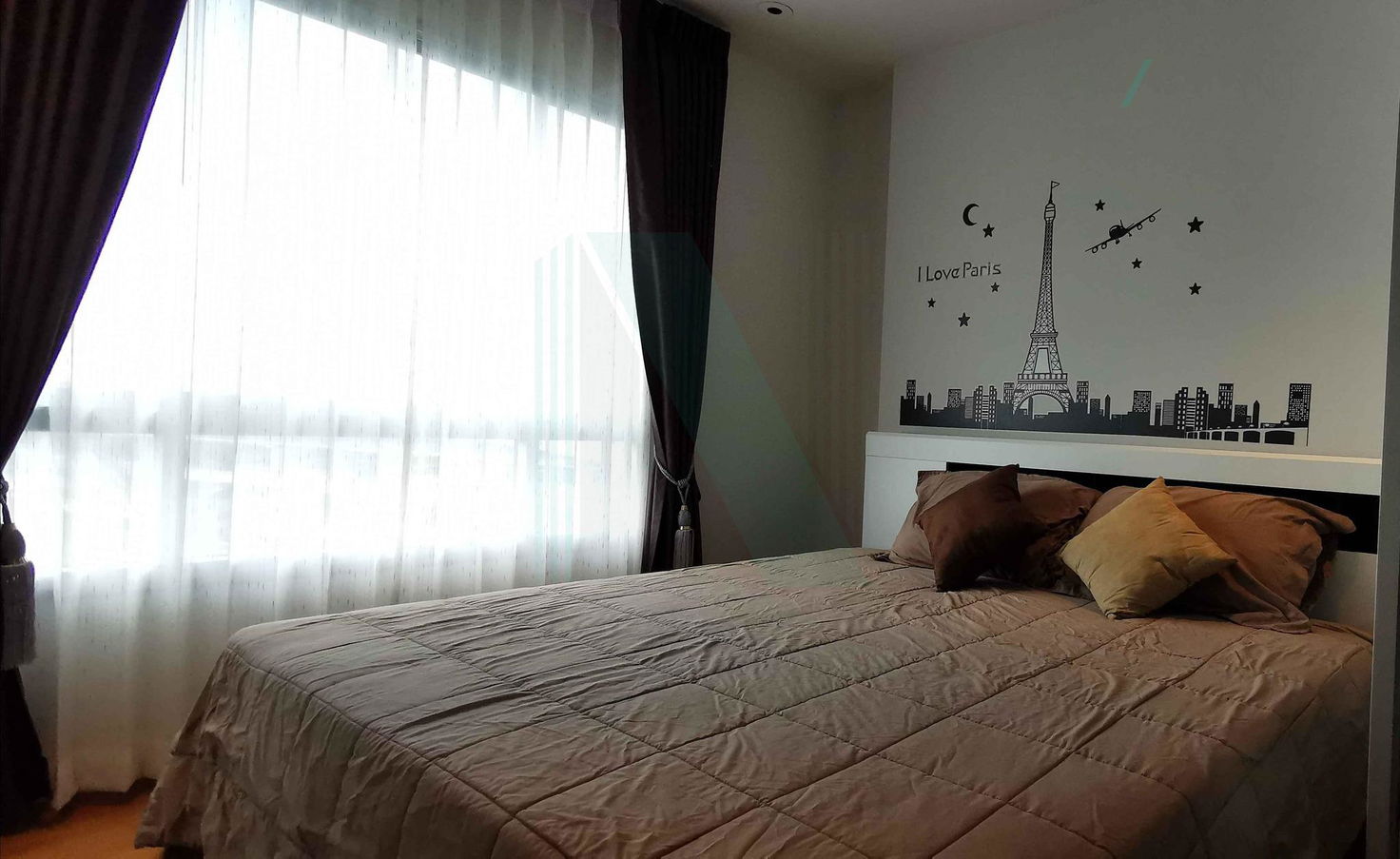 รูป ให้เช่าคอนโด เดอะ เพรสซิเดนท์ สาทร-ราชพฤกษ์ อาคาร 1 ชั้น 12 1 ห้องนอน ขนาด 30.00 ตรม ใกล้ Metro West Town - รูปที่ 1/8