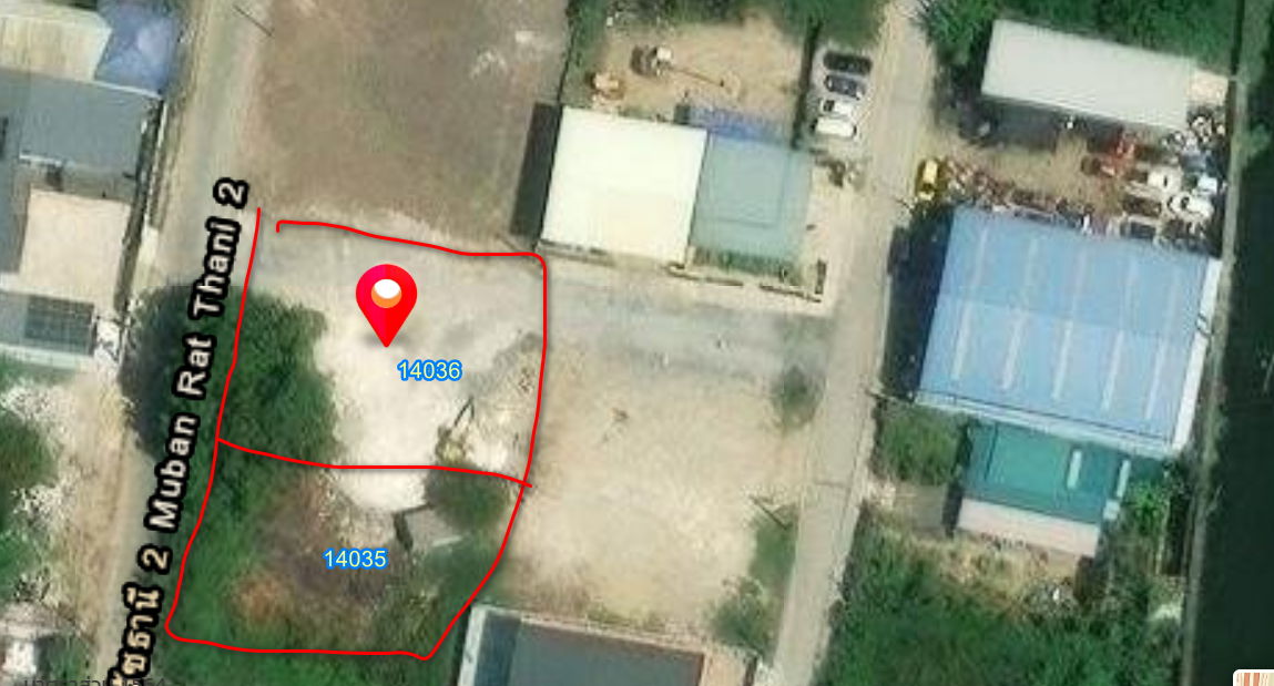 รูป ขายที่ดิน บางพลีใหญ่ ถนนเทพารักษ์ ซอยกู้พาราฝั่งใต้ - รูปที่ 2/5