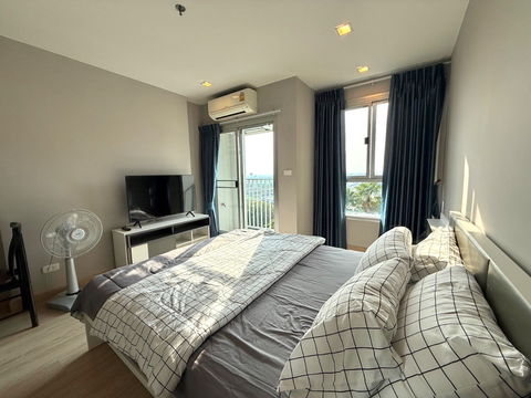 ให้เช่า‼️คาซ่า คอนโด @MRT สามแยกบางใหญ่ ห้องขนาด 21 ตร.ม. ชั้น 10 วิวสระว่ายน้ำมีเครื่องซักผ้า ‼️ เฟอร์นิเจอร์ครบพร้อมเข้าอยู่‼️