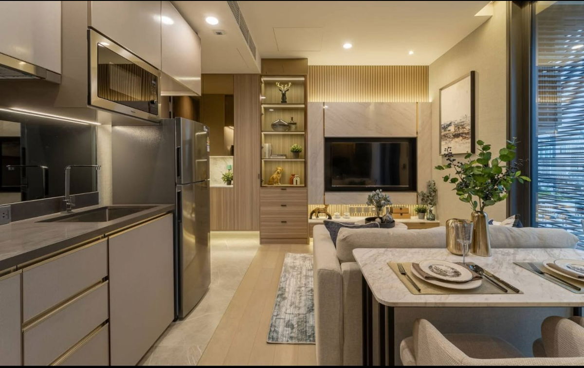 รูป ✨ ให้เช่าคอนโด THE EXTRO พญาไท–รางน้ำ ทำเลทอง ใกล้ BTS Victory Monument เพียง 400 ม. ✨ - รูปที่ 3/8