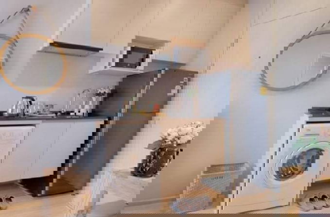 รูป 🥳[RAR2512-2353] โนเบิล รีวอลฟ์  รัชดา. ชั้น 12*มีเครื่องซักผ้า *ใกล้ MRT ศูนย์วัฒนธรรม💚Line id: @thefirstagent** - รูปที่ 9/9