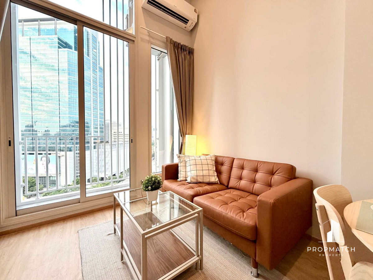 รูป PM035892✨Flash Deal ✨CULTURE Chula ( 1Bed 1Bath 35SQM.) พร้อมอยู่ ! เพียง 32,000 บาทต่อเดือน Tel.0981315848 @propmatch - รูปที่ 2/8