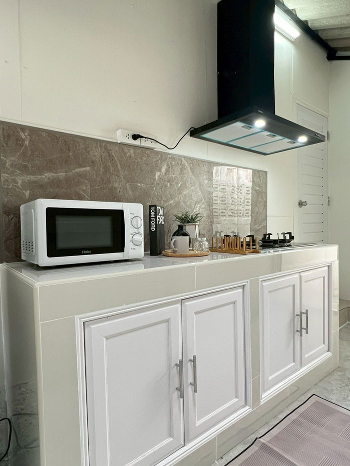 รูป เช่า ให้เช่า ปล่อยเช่า บ้านเดี่ยวชั้นเดียว ห้วยขวาง หมู่บ้านรัชดานิเวศน์ ราคาถูก ไม่เกิน 100,000 บาท สนใจ Line: @951qfbfi - รูปที่ 7/13