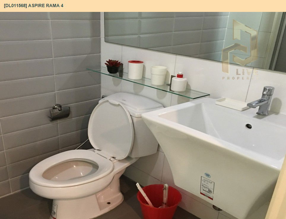 รูป DL011568 ให้เช่าคอนโด แอสปาย พระราม 4 (Aspire Rama 4) ใกล้ BTS เอกมัย พร้อมเข้าอยู่ โทรด่วน 0800343450 LineID @655ebbvc - รูปที่ 7/7