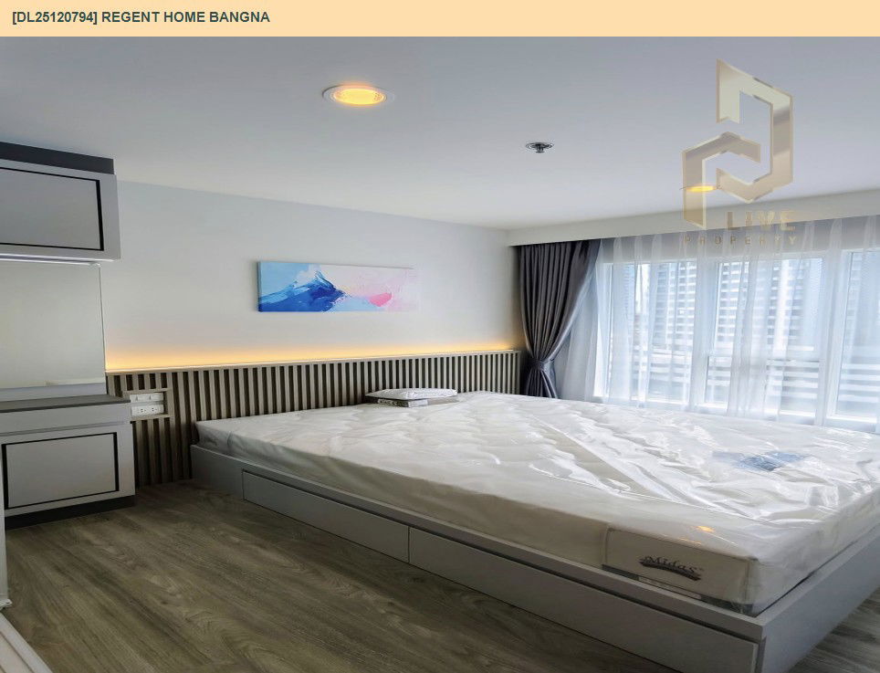 รูป DL25120794 ให้เช่าคอนโด รีเจ้นท์ โฮม บางนา (Regent home bangna) ใกล้ BTS บางนา พร้อมเข้าอยู่ โทรด่วน 0614453194 LineID @162cjixi - รูปที่ 3/6